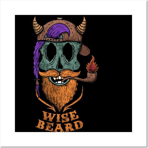 Wise Beard Wall Art by Yeroma